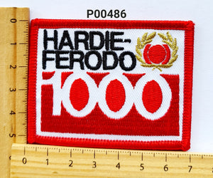 P00486 Hardie-Ferodo 1000 NEW Iron On Cloth Patch