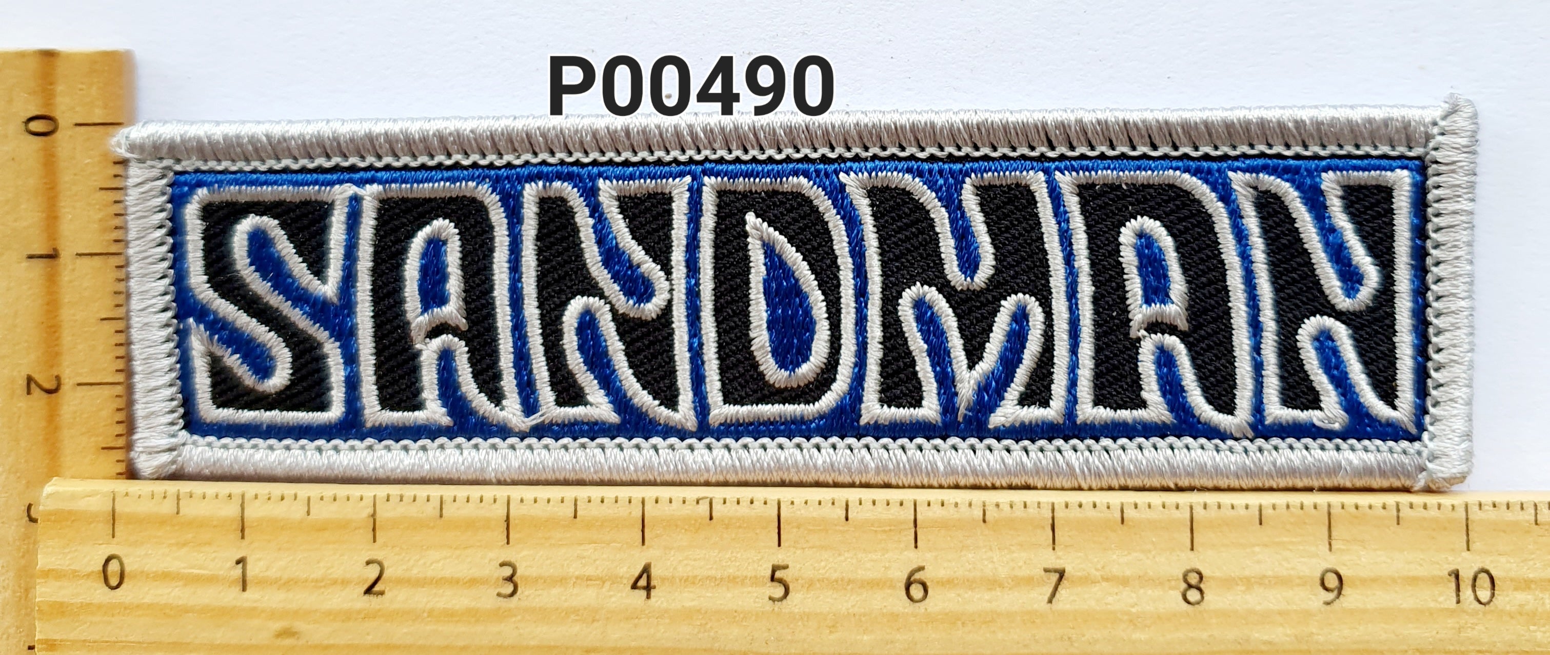 P00490 Sandman NEW Iron On Cloth Patch