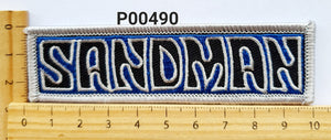 P00490 Sandman NEW Iron On Cloth Patch