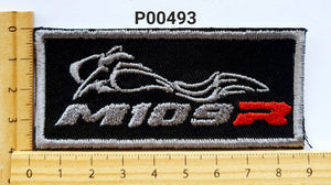 P00493 M109R Rect NEW Iron On Cloth Patch