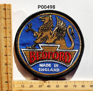 P00498 Bedford Round NEW Iron On Cloth Patch