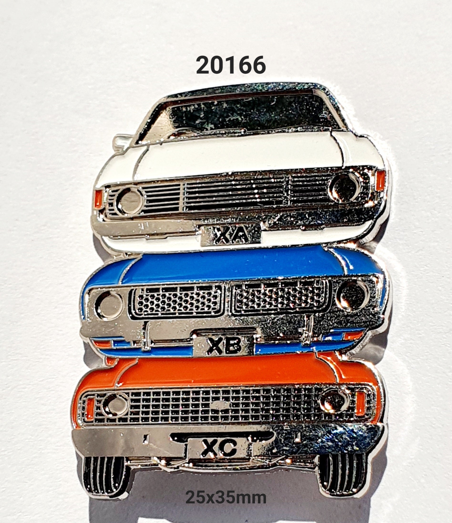 20166 XA/XB/XC Trio NEW Lapel Pin / Badge