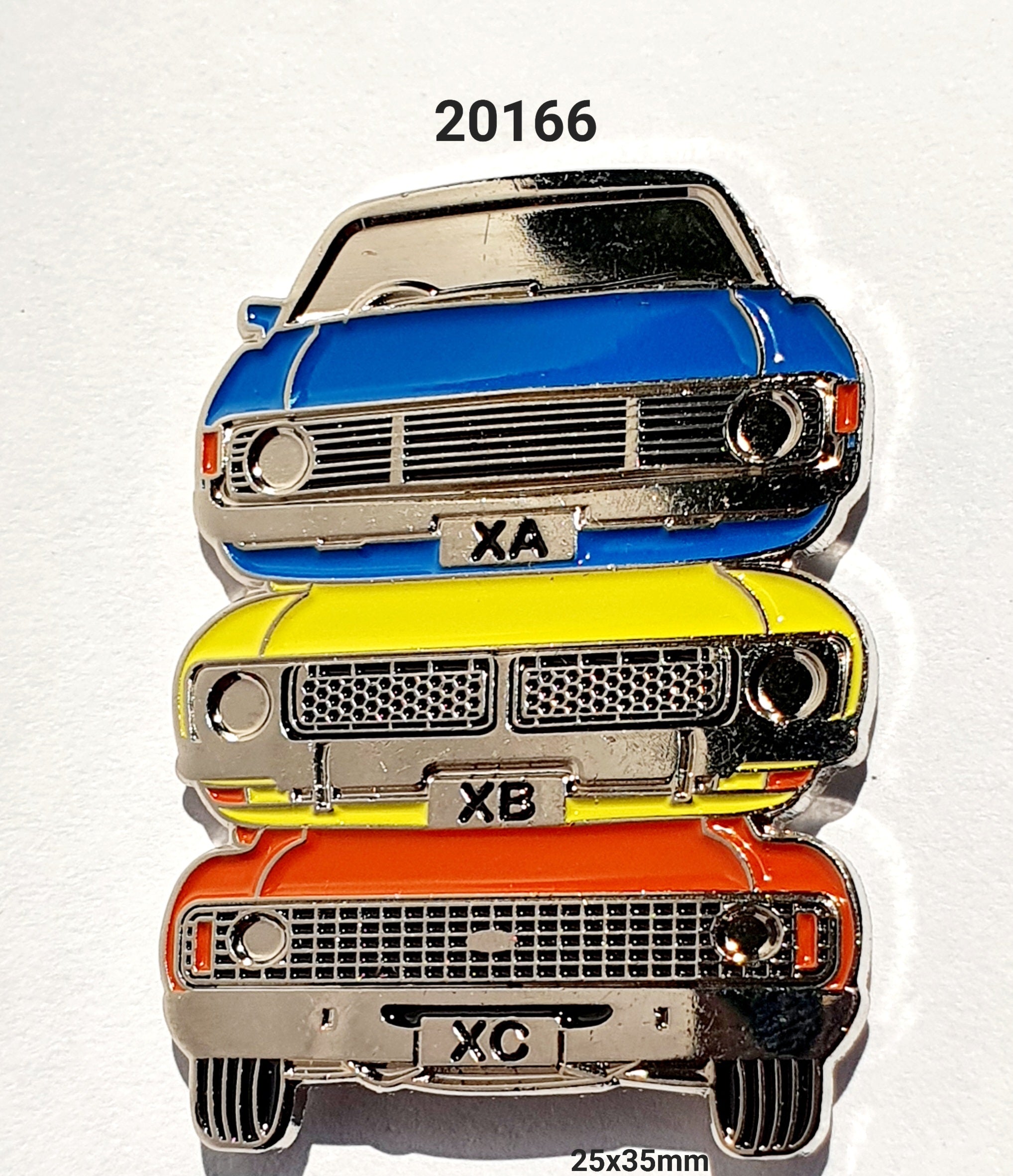 20166 XA/XB/XC Trio NEW Lapel Pin / Badge