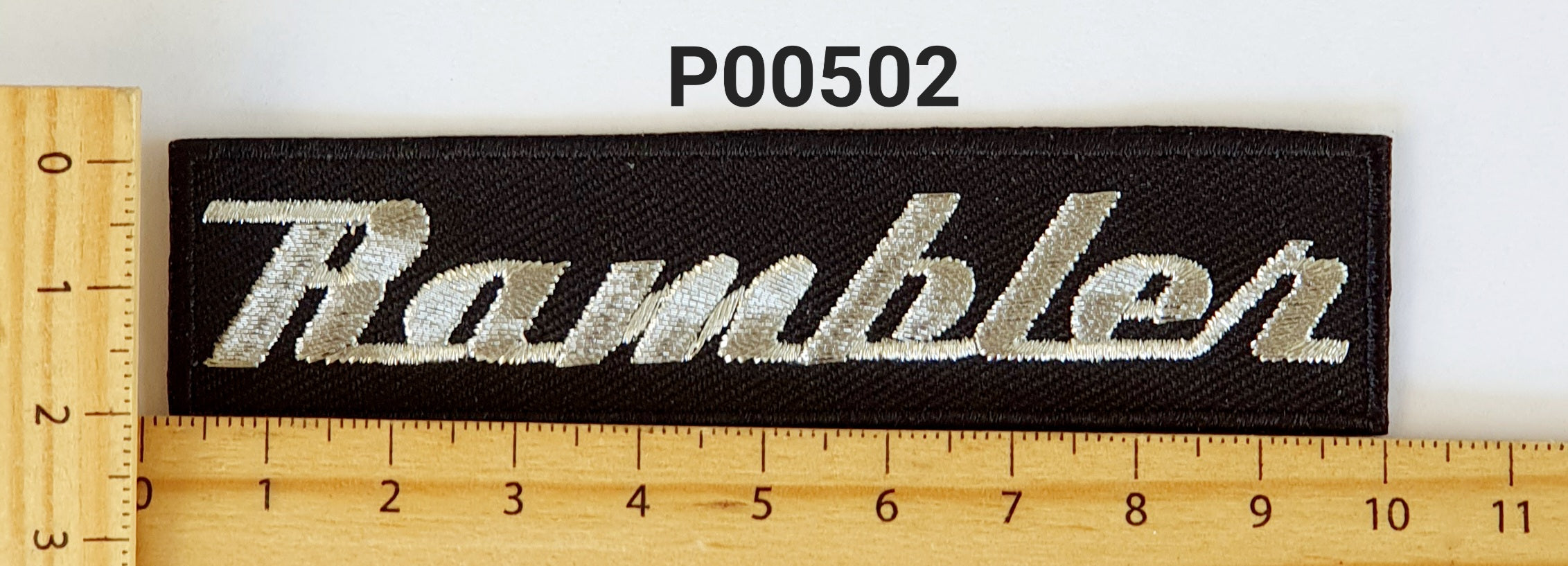 P00502 Rambler NEW Iron On Cloth Patch