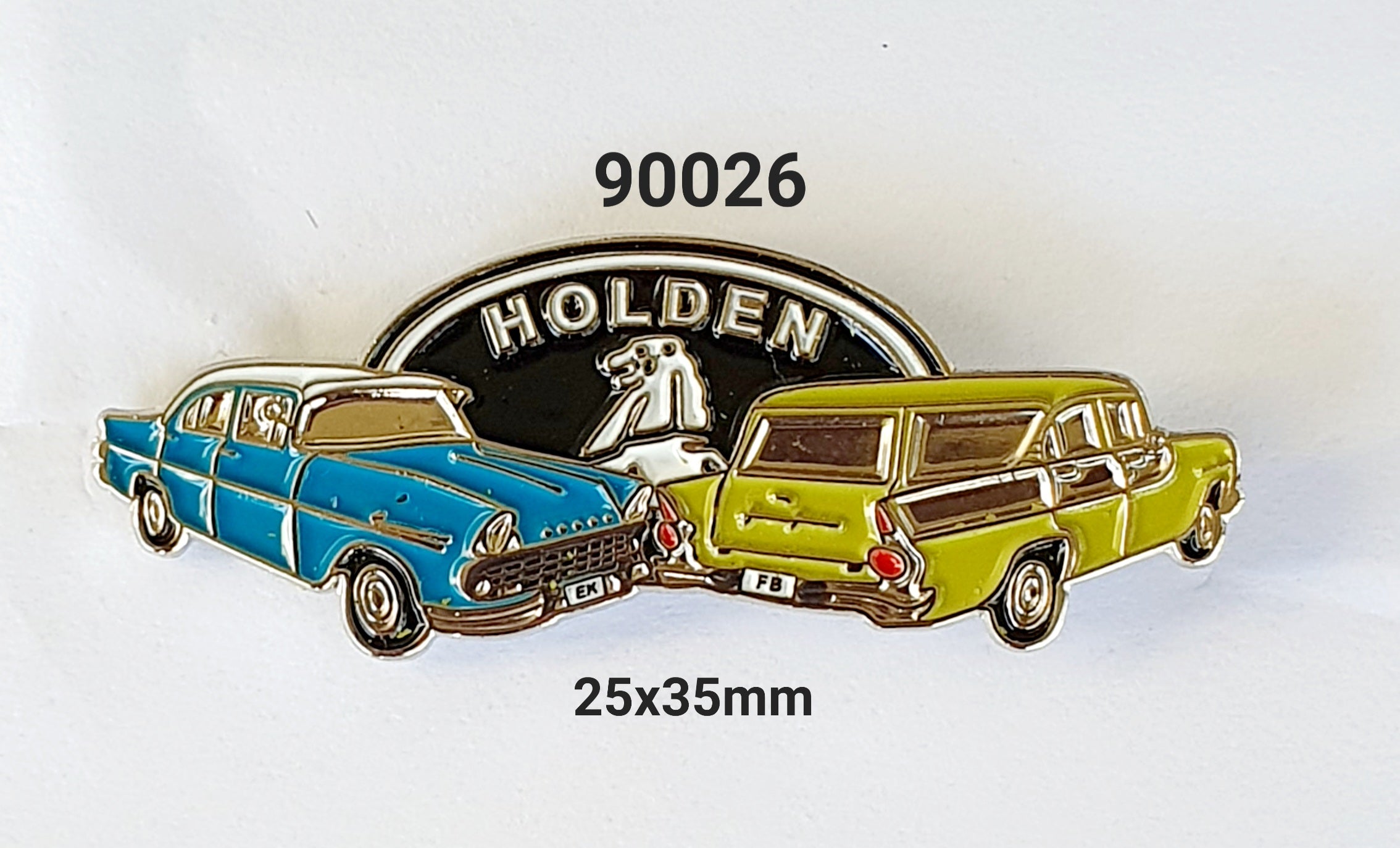 90026 EK/FB Duo Lapel Pin / Badge