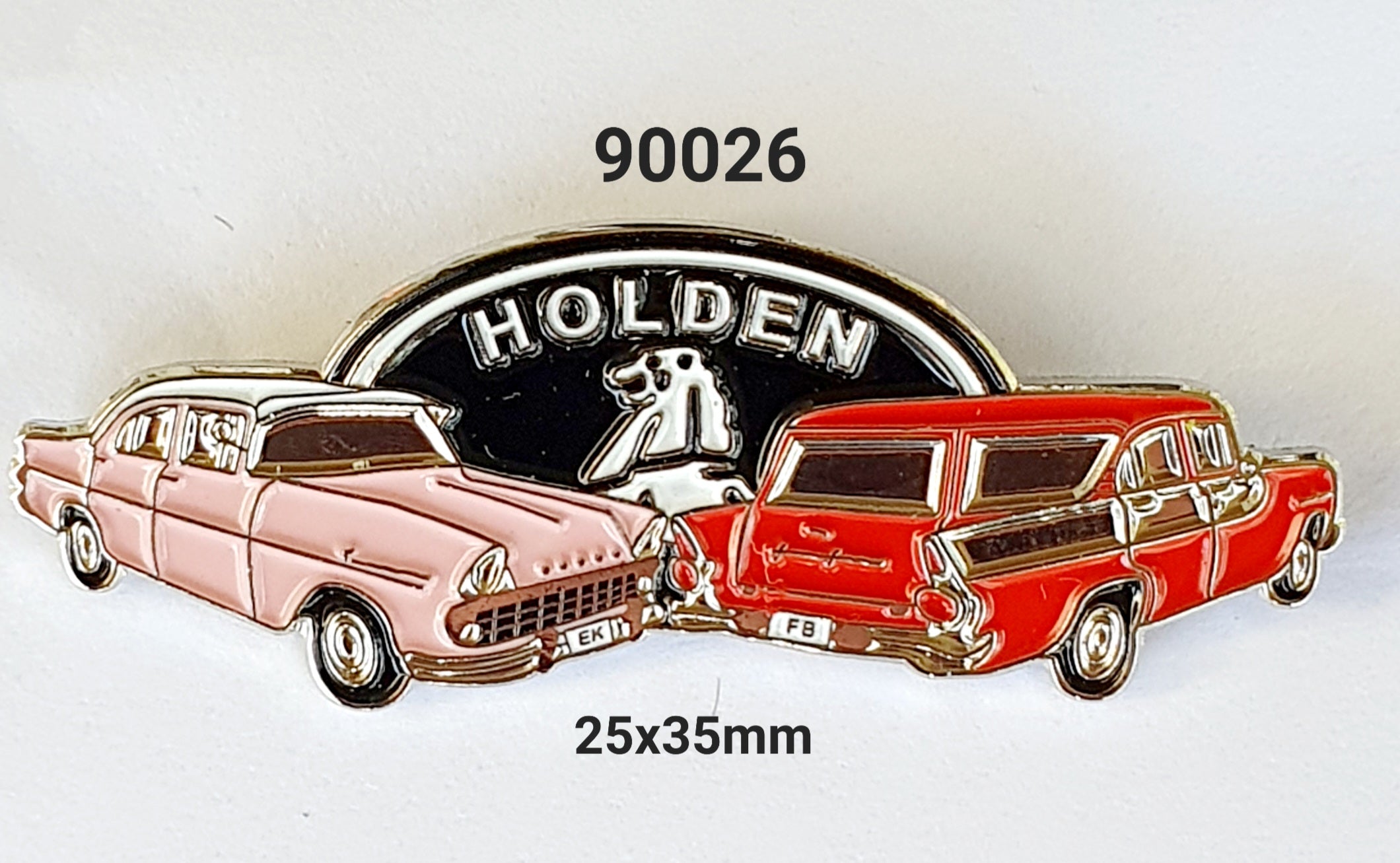 90026 EK/FB Duo Lapel Pin / Badge