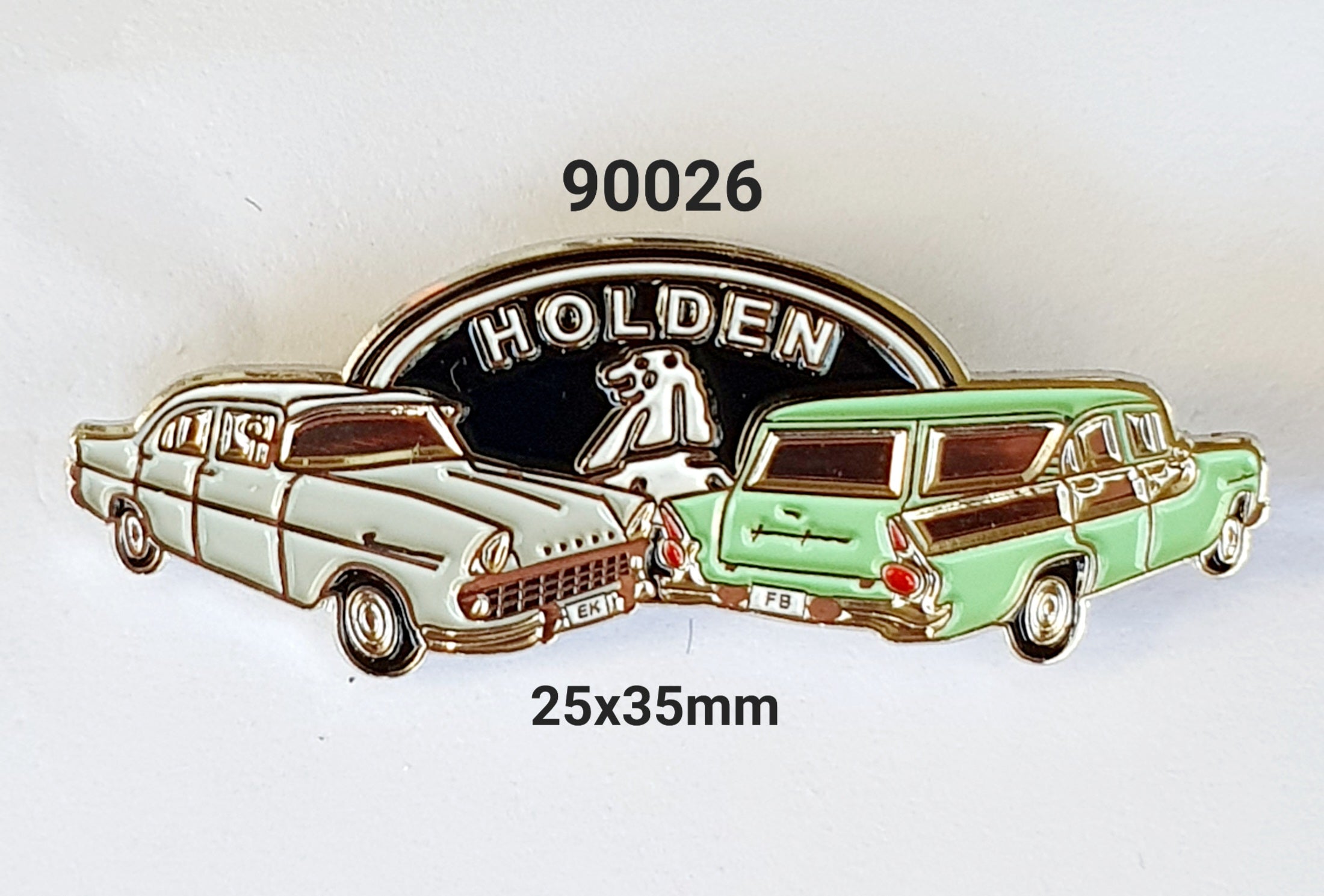 90026 EK/FB Duo Lapel Pin / Badge
