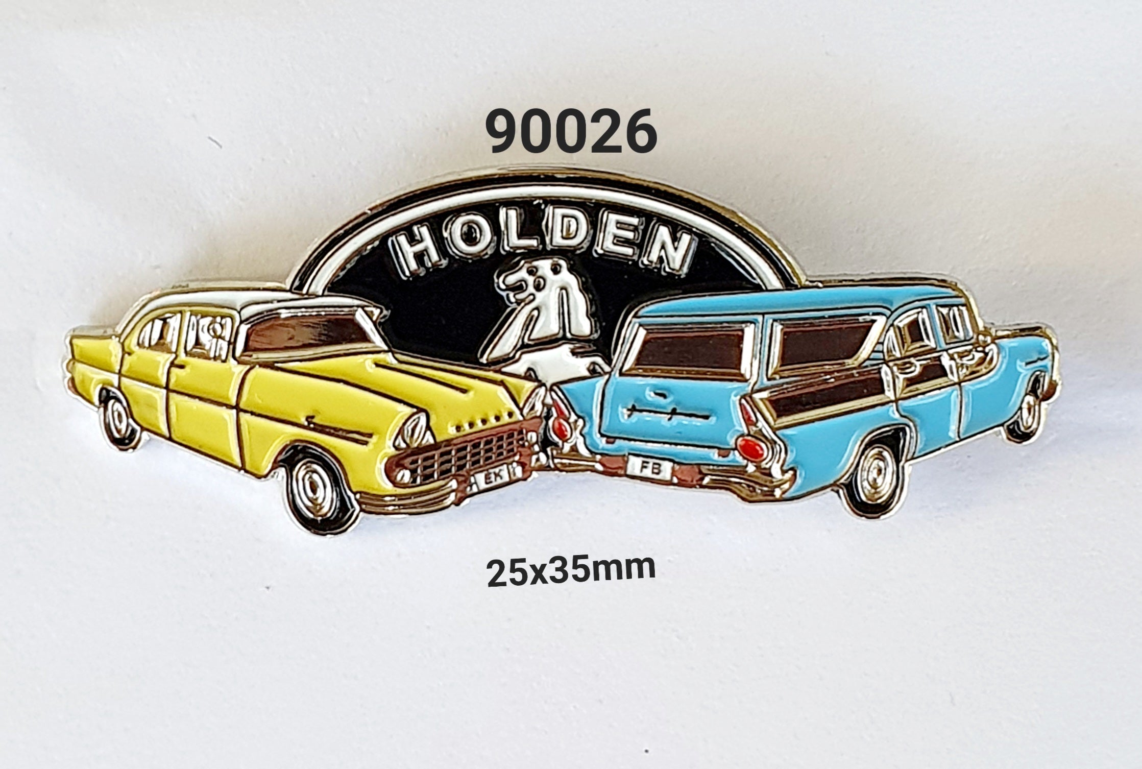 90026 EK/FB Duo Lapel Pin / Badge