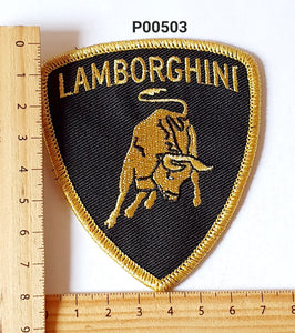 P00503 Lamborghini NEW Iron On Cloth Patch