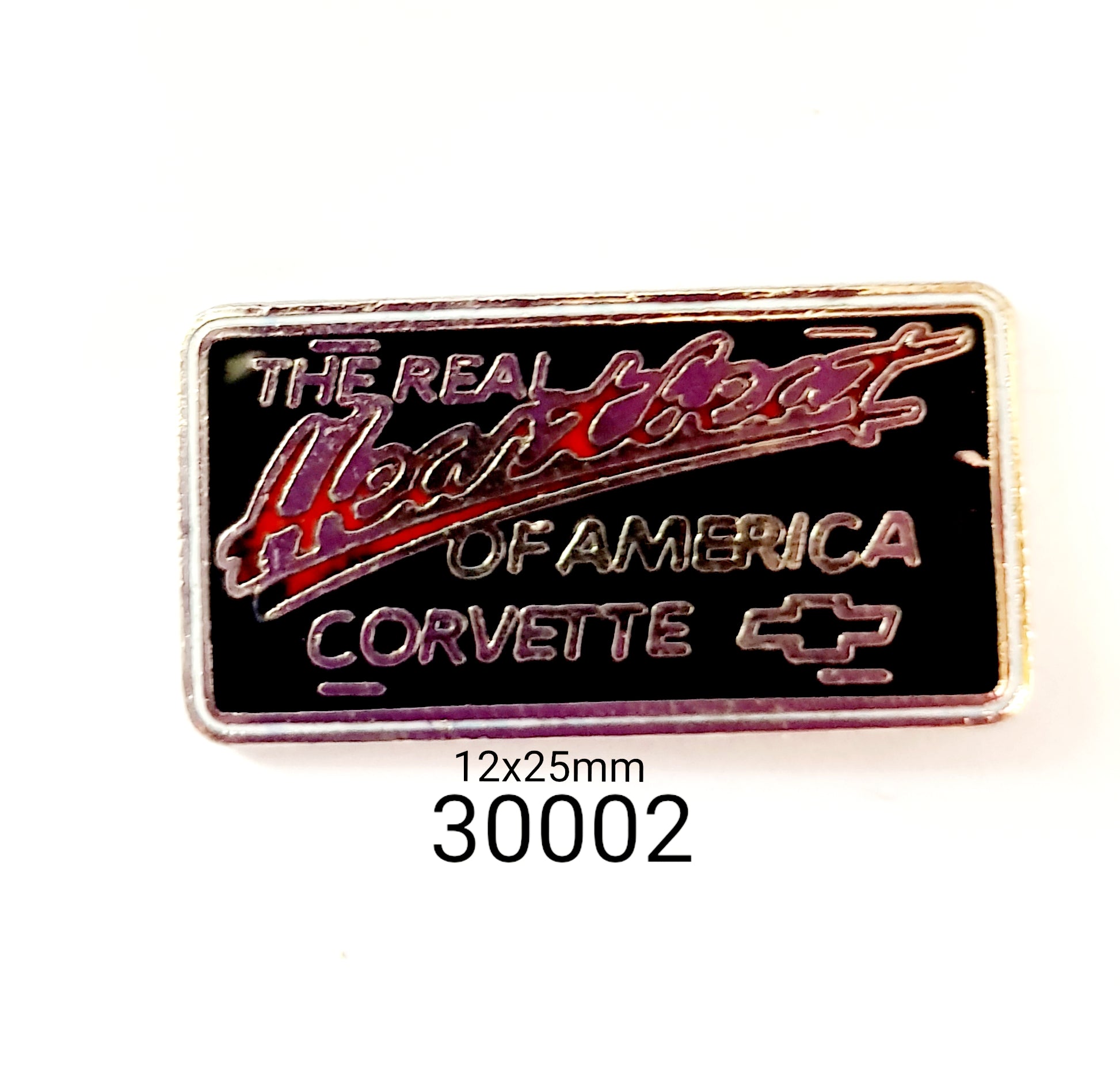 30002 Corvette Heartbeat Lapel Pin / Badge