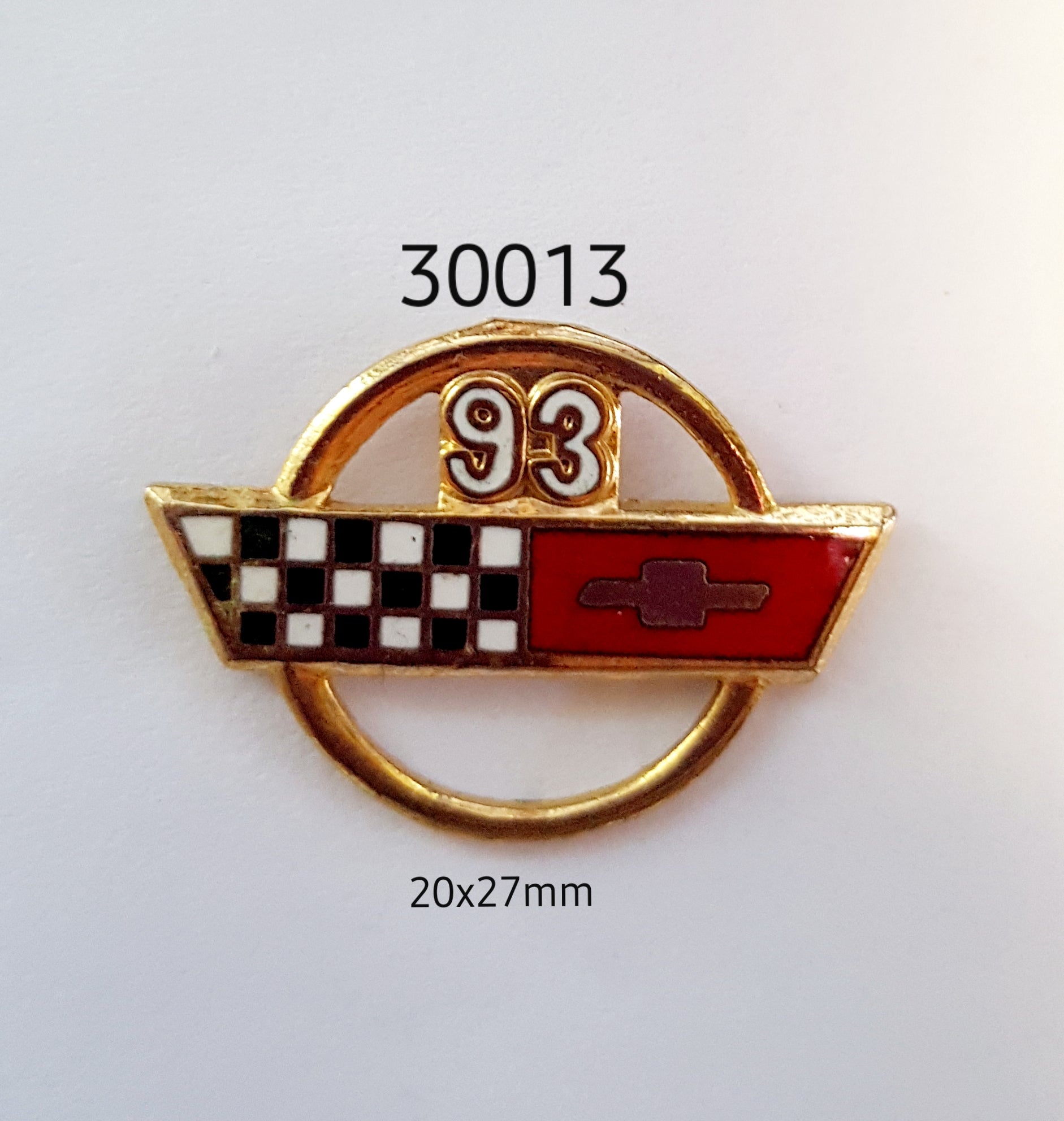 30013 1993 Corvette Ring Lapel Pin / Badge