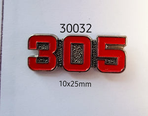 30032 305 Lapel Pin / Badge