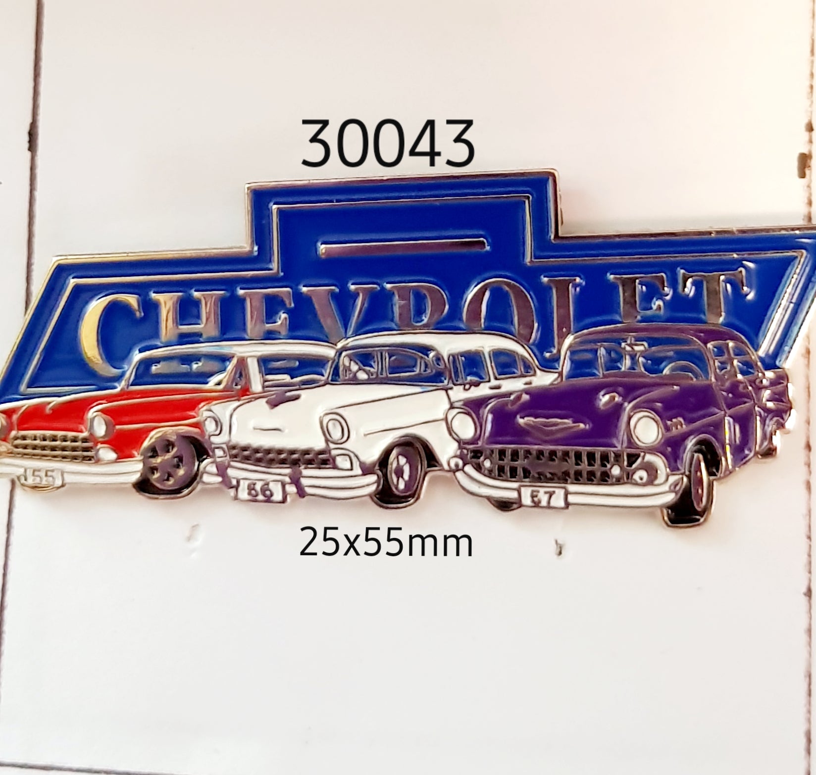 30043 Chevrolet 1955/56/57 Trio  Lapel Pin / Badge