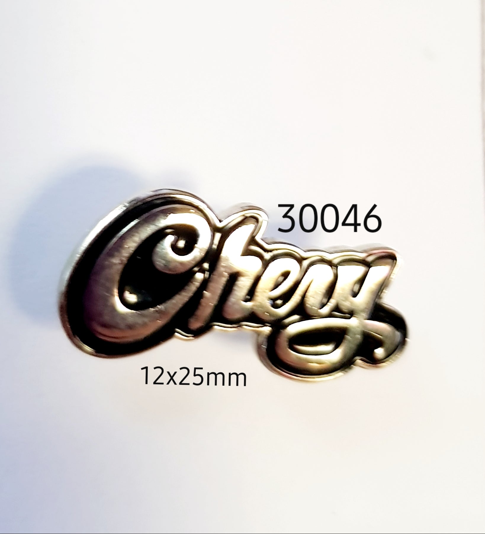 30046 Chevy Script  Lapel Pin / Badge