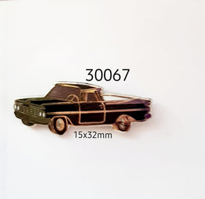 30067 El Camino Black Lapel Pin / Badge