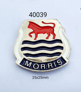 40039 Morris Shield Lapel Pin / Badge