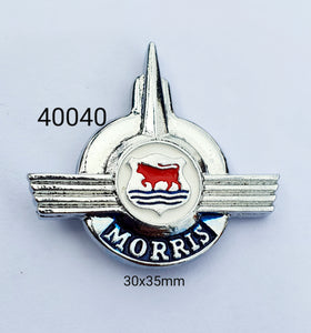 40040 Morris Star Shield Lapel Pin / Badge