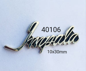 40106 Impala Script Lapel Pin / Badge