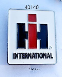 40140 International Harvester Large Lapel Pin / Badge