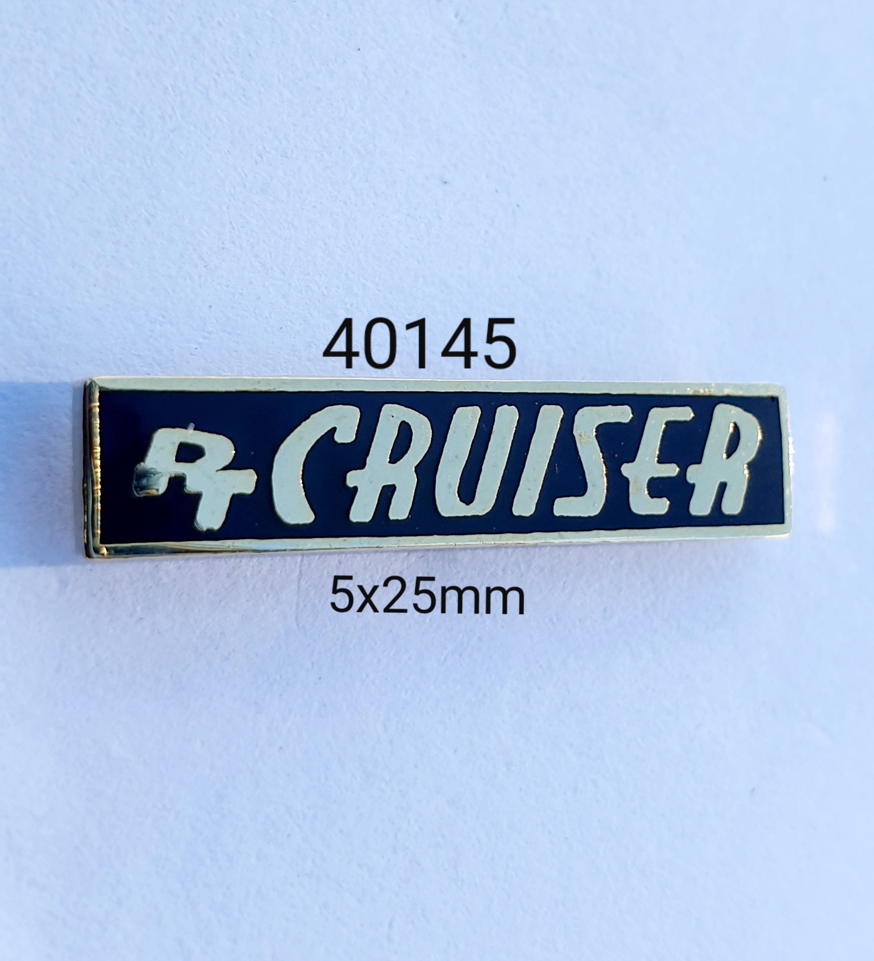 40145 PT Cruiser Rect Lapel Pin / Badge