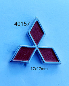 40157 Mitsubishi Tri Design Lapel Pin / Badge