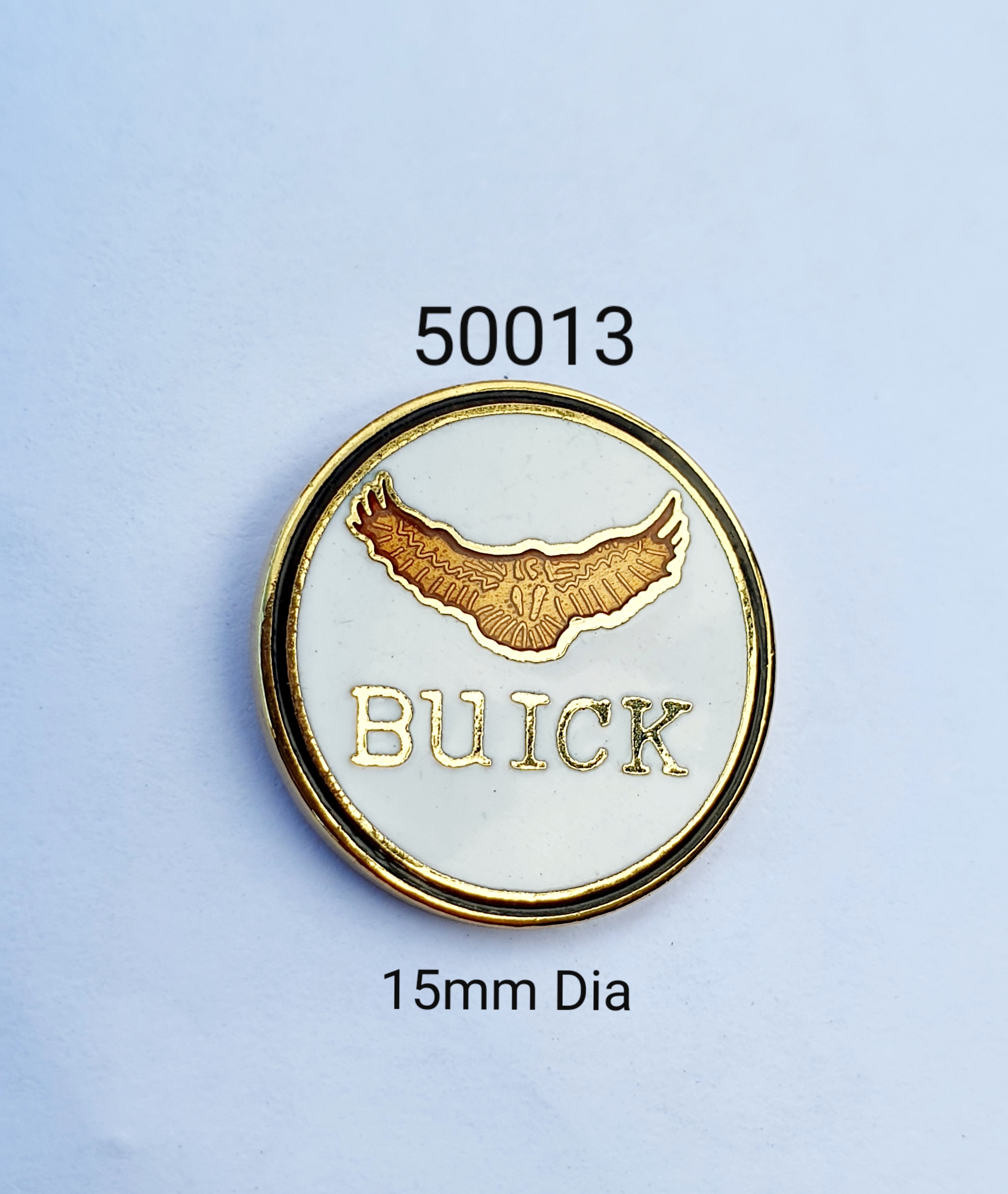 50013 Buick Round Lapel Pin / Badge