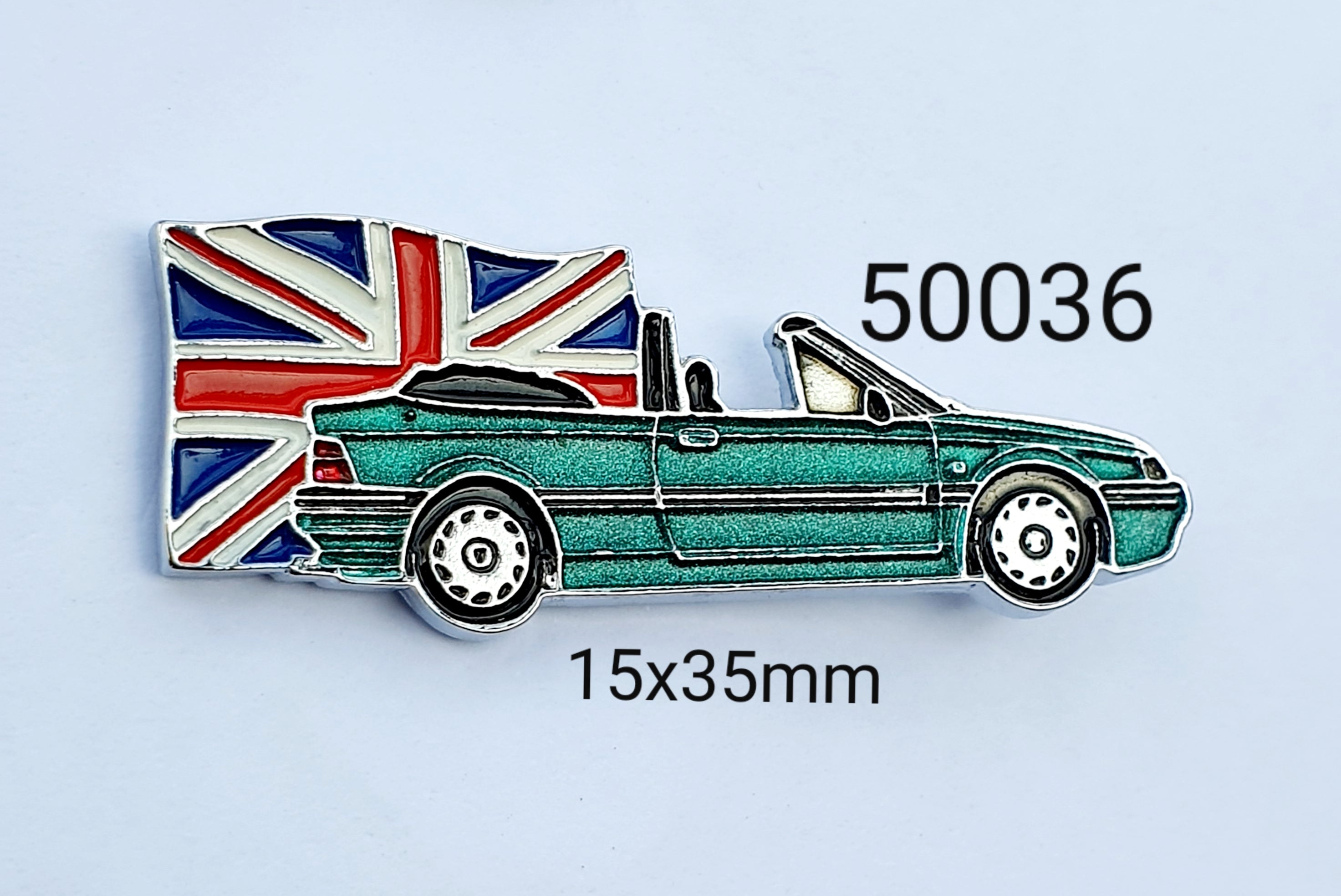 50036 Rover 214i Cabriolet 16v Lapel Pin / Badge