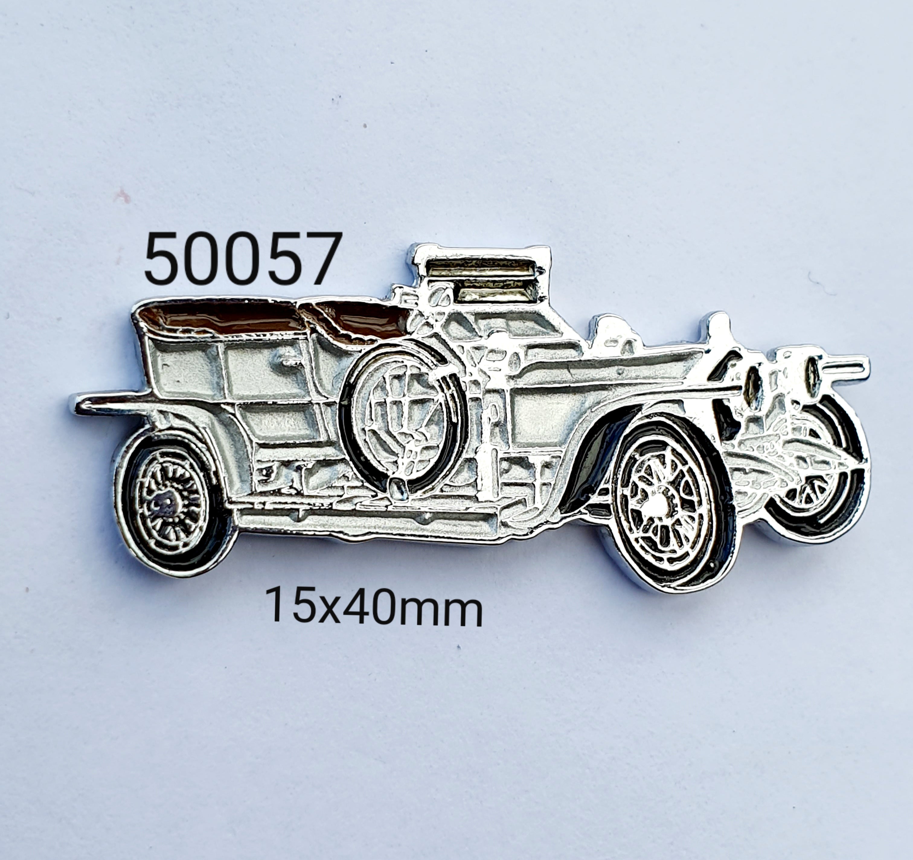 50057 Rolls Royce 1906 Silver Ghost Lapel Pin / Badge