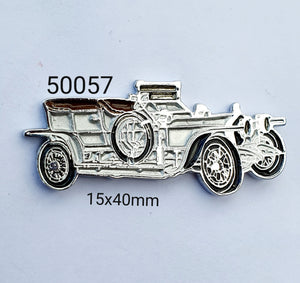 50057 Rolls Royce 1906 Silver Ghost Lapel Pin / Badge