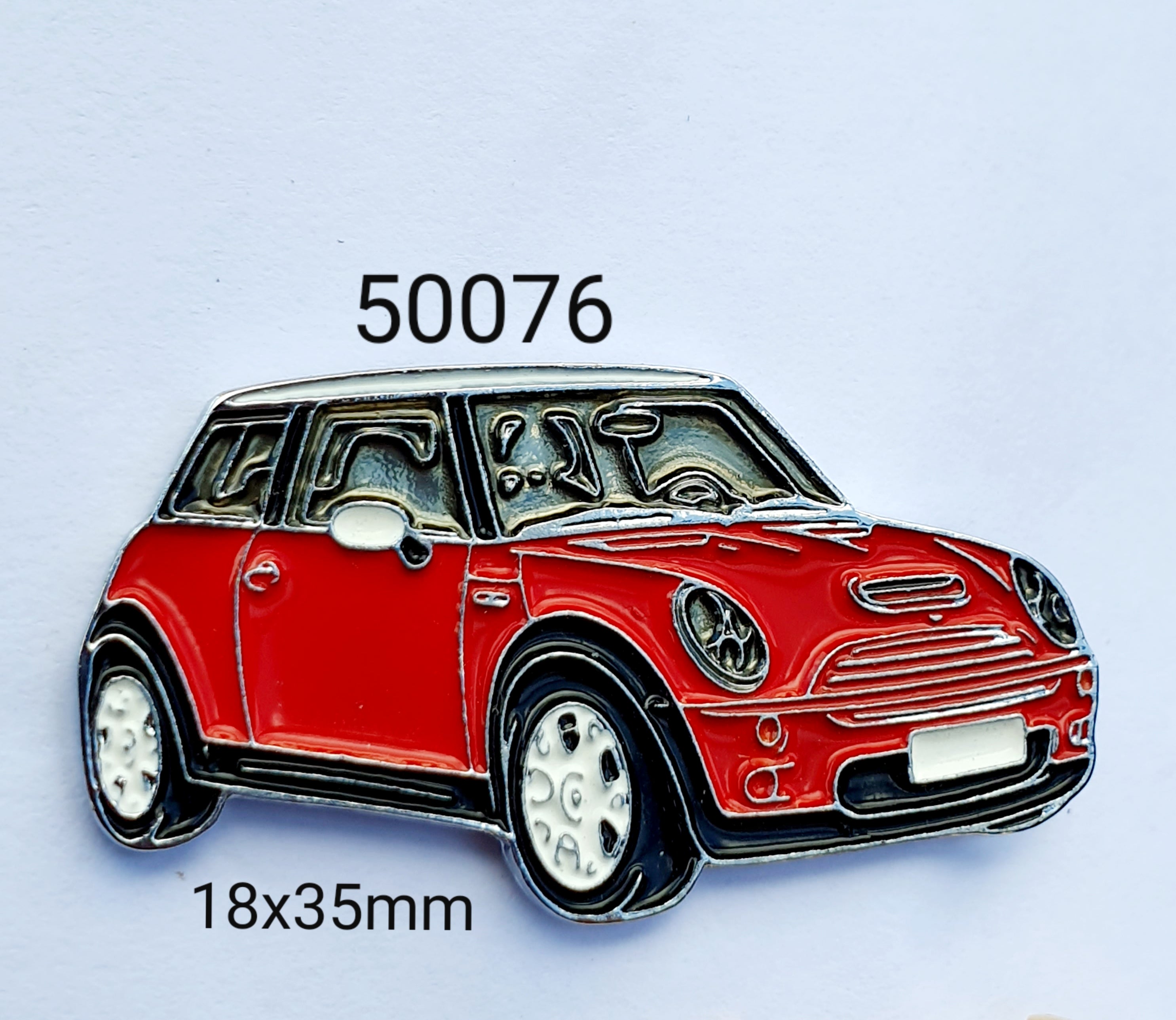 50076 Mini Red Lapel Pin / Badge