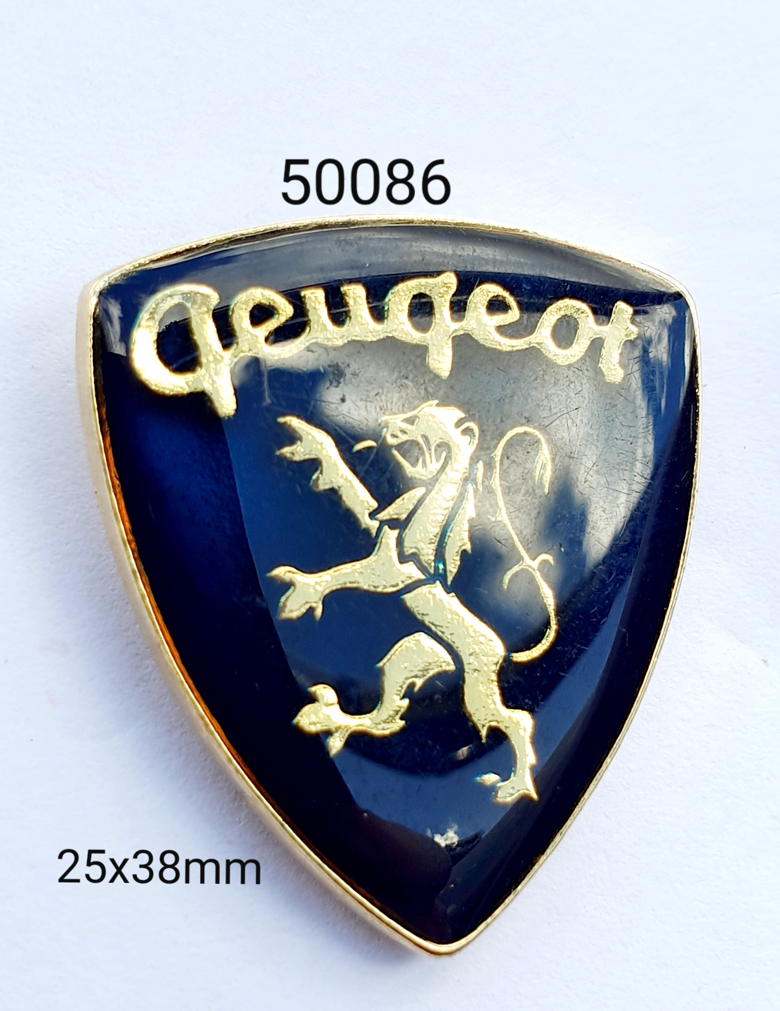 50086 Peugot Emblem Large Lapel Pin / Badge