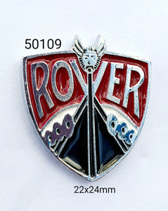 50109 Rover Shield Lapel Pin / Badge