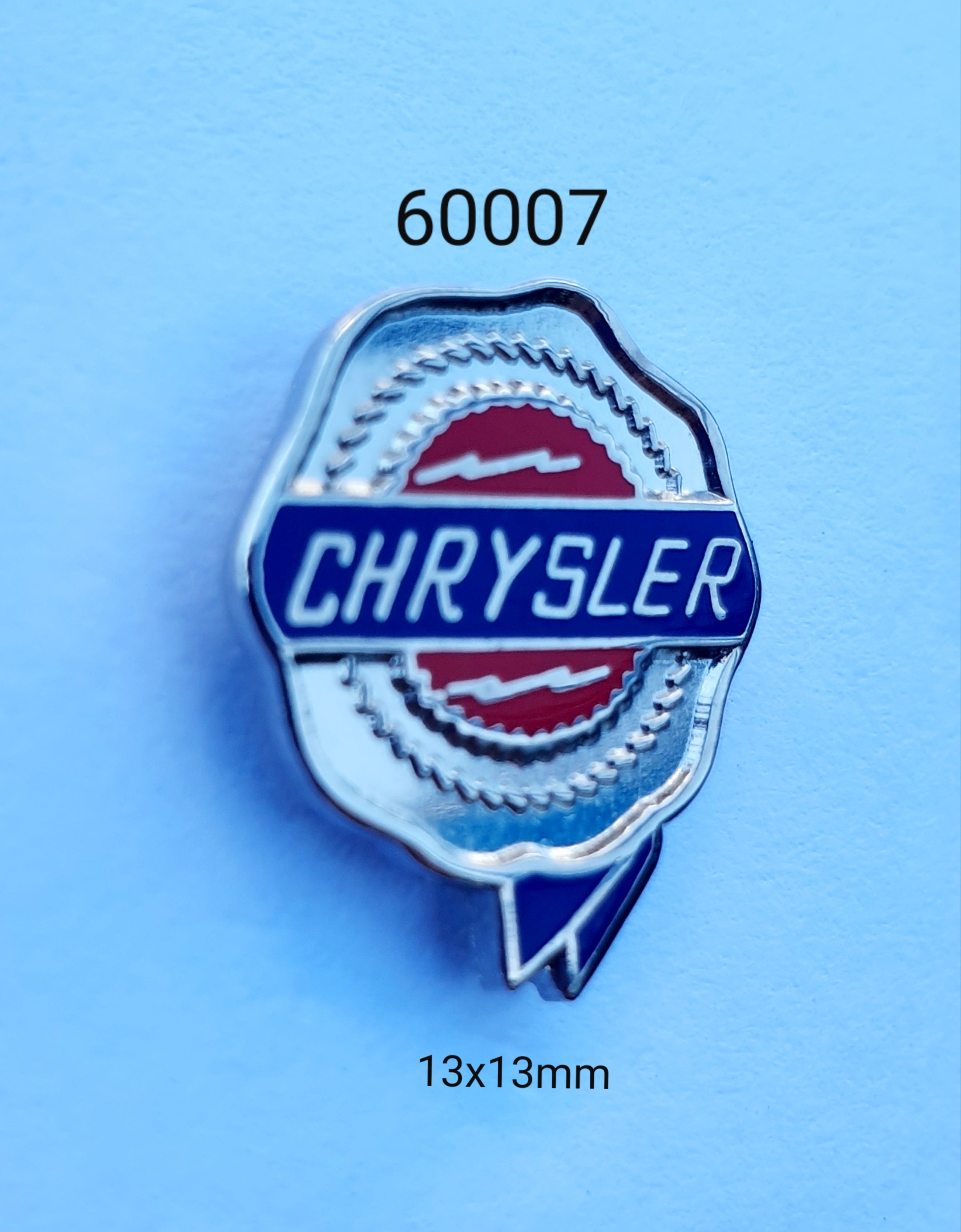 60007 Chrysler Emblem Round Lapel Pin / Badge