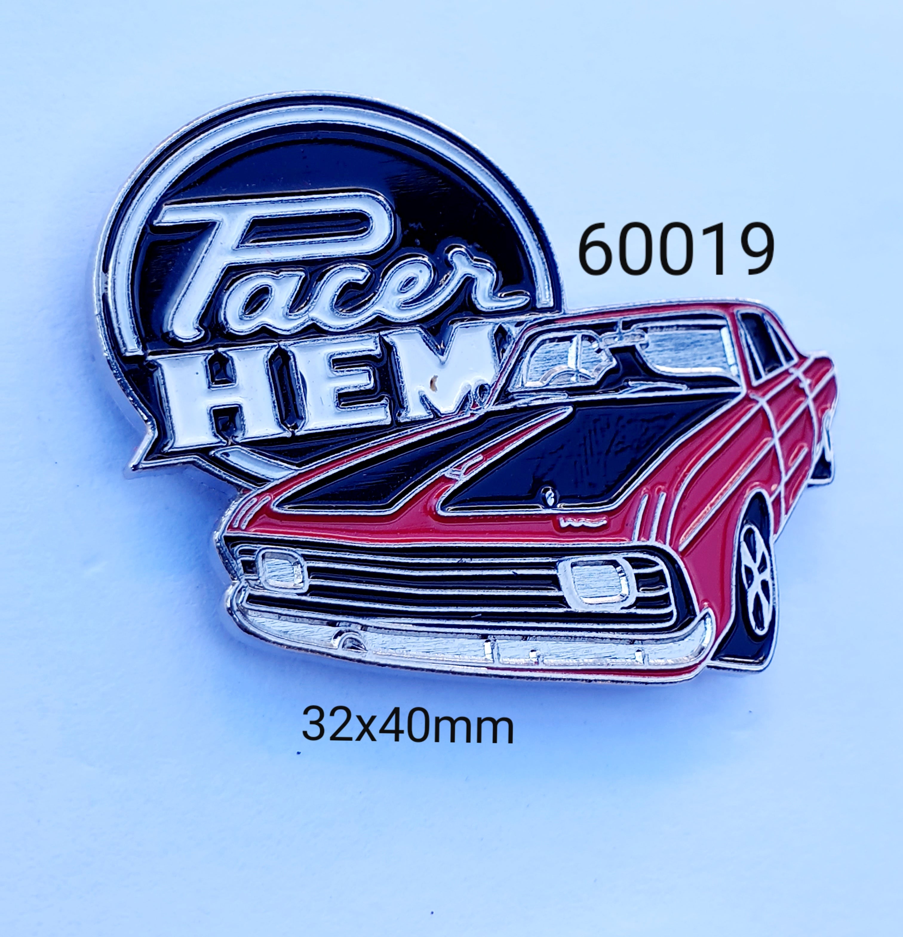 60016 Hemi Pacer Lapel Pin / Badge