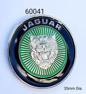 60041 Jaguar Round Large Lapel Pin / Badge