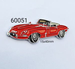 60051 Jaguar 1961 E Type Lapel Pin / Badge