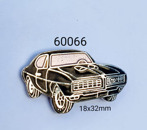 60066 Pontiac Firebird 1968 Lapel Pin / Badge