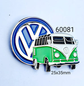 60081 VW Kombi Lapel Pin / Badge