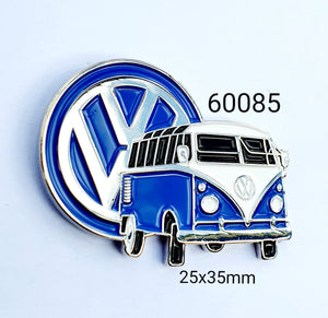60081 VW Kombi Lapel Pin / Badge