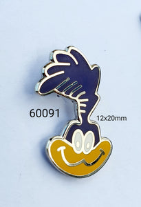 60091 Mopar Road Runner head Lapel Pin / Badge