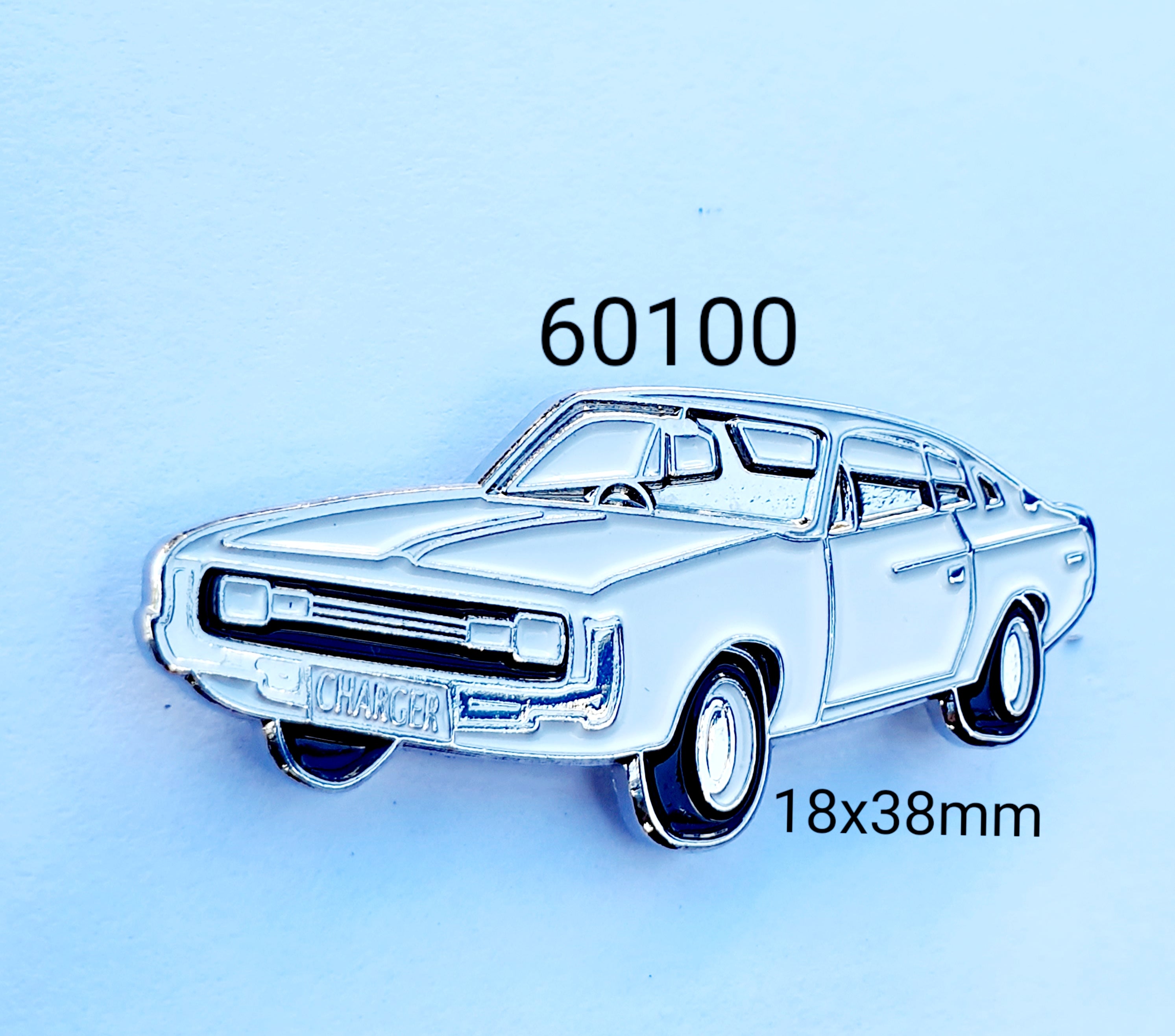 60100 Charger Lapel Pin / Badge