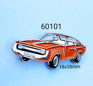 60100 Charger Lapel Pin / Badge