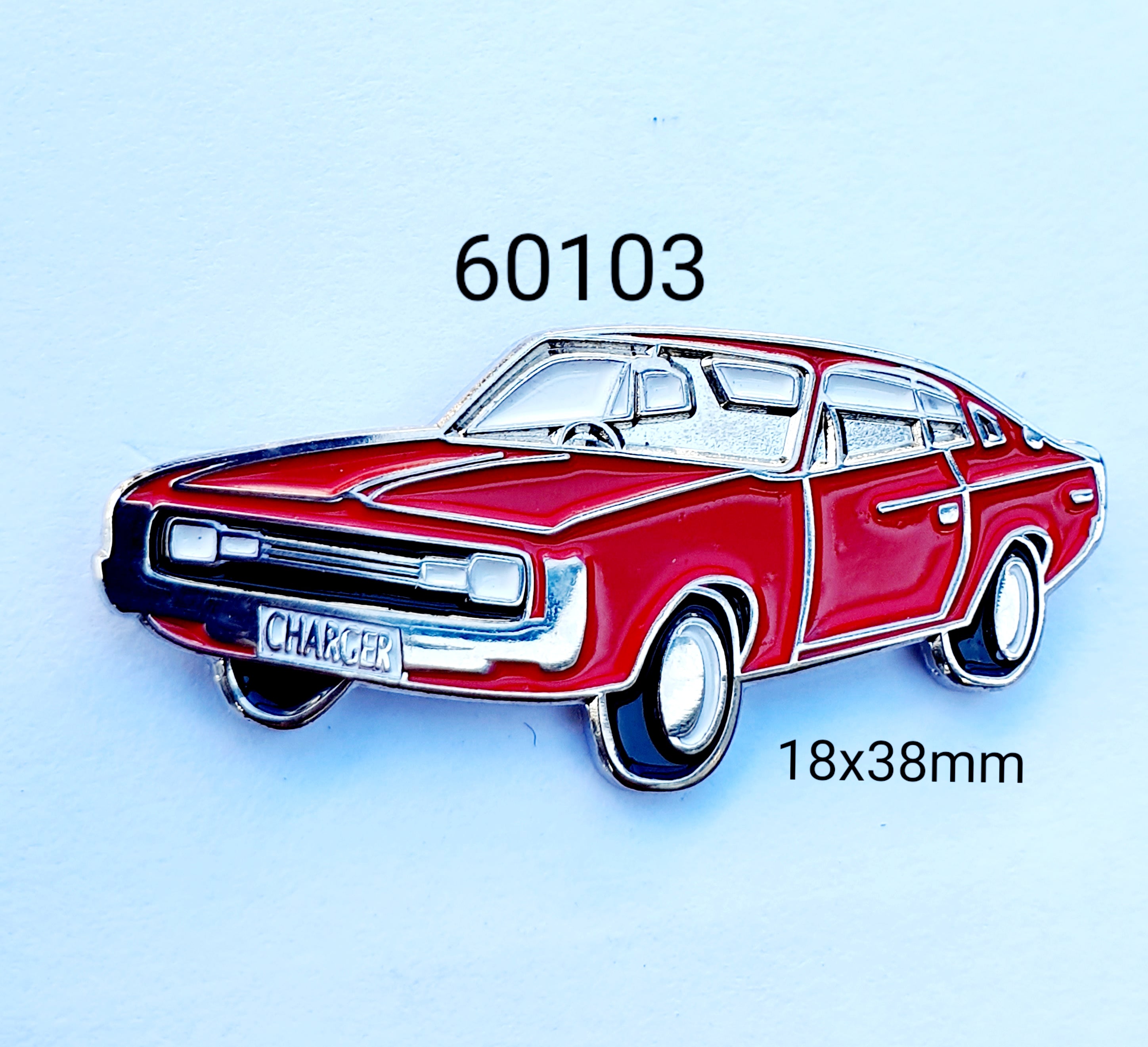 60100 Charger Lapel Pin / Badge