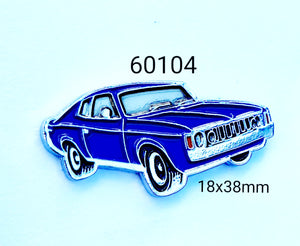 60100 Charger Lapel Pin / Badge