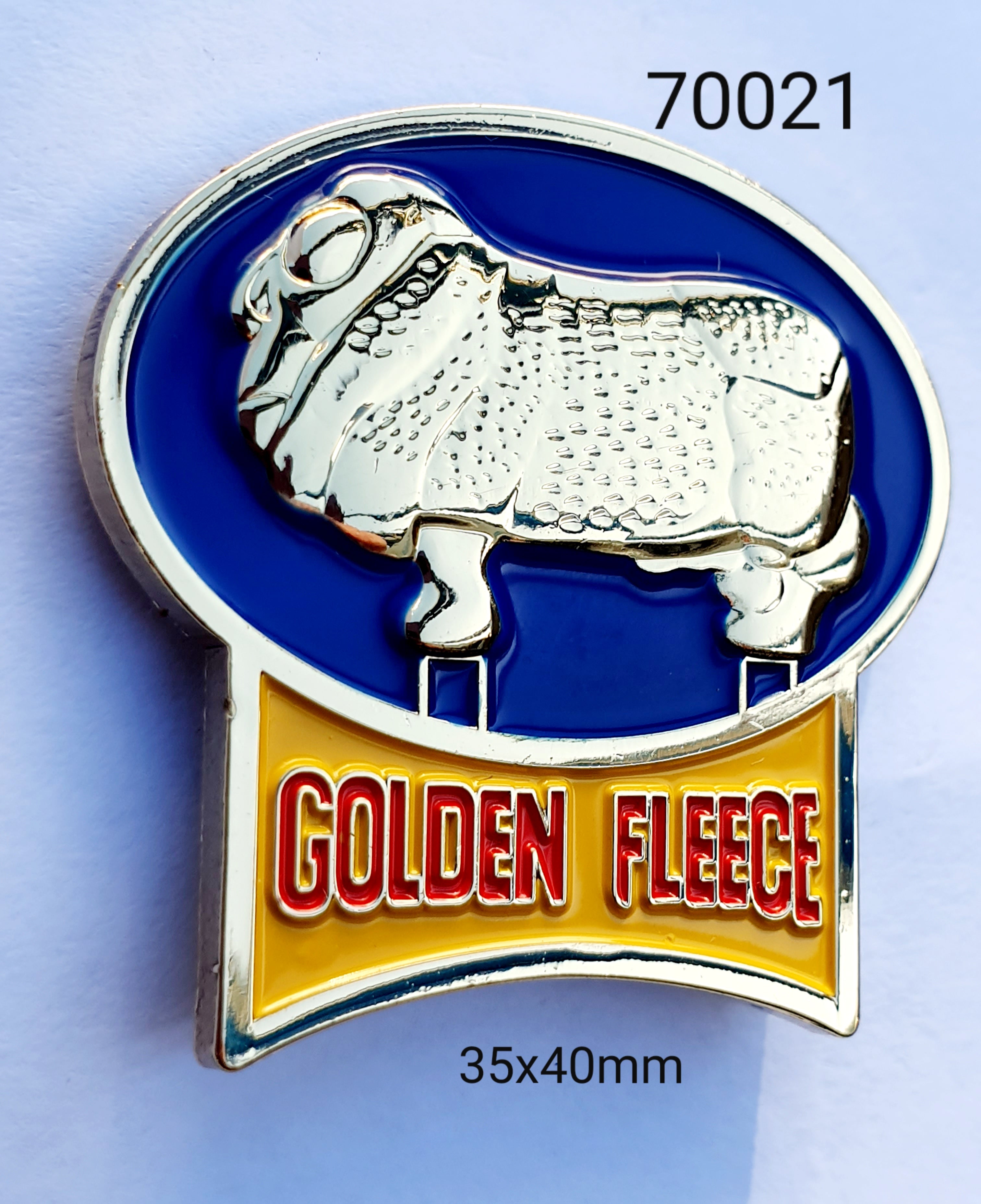 70021 Golden Fleece Ram Lapel Pin / Badge