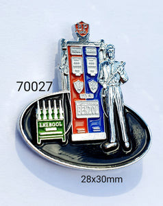 70027 BP Fuel Bowser Lapel Pin / Badge