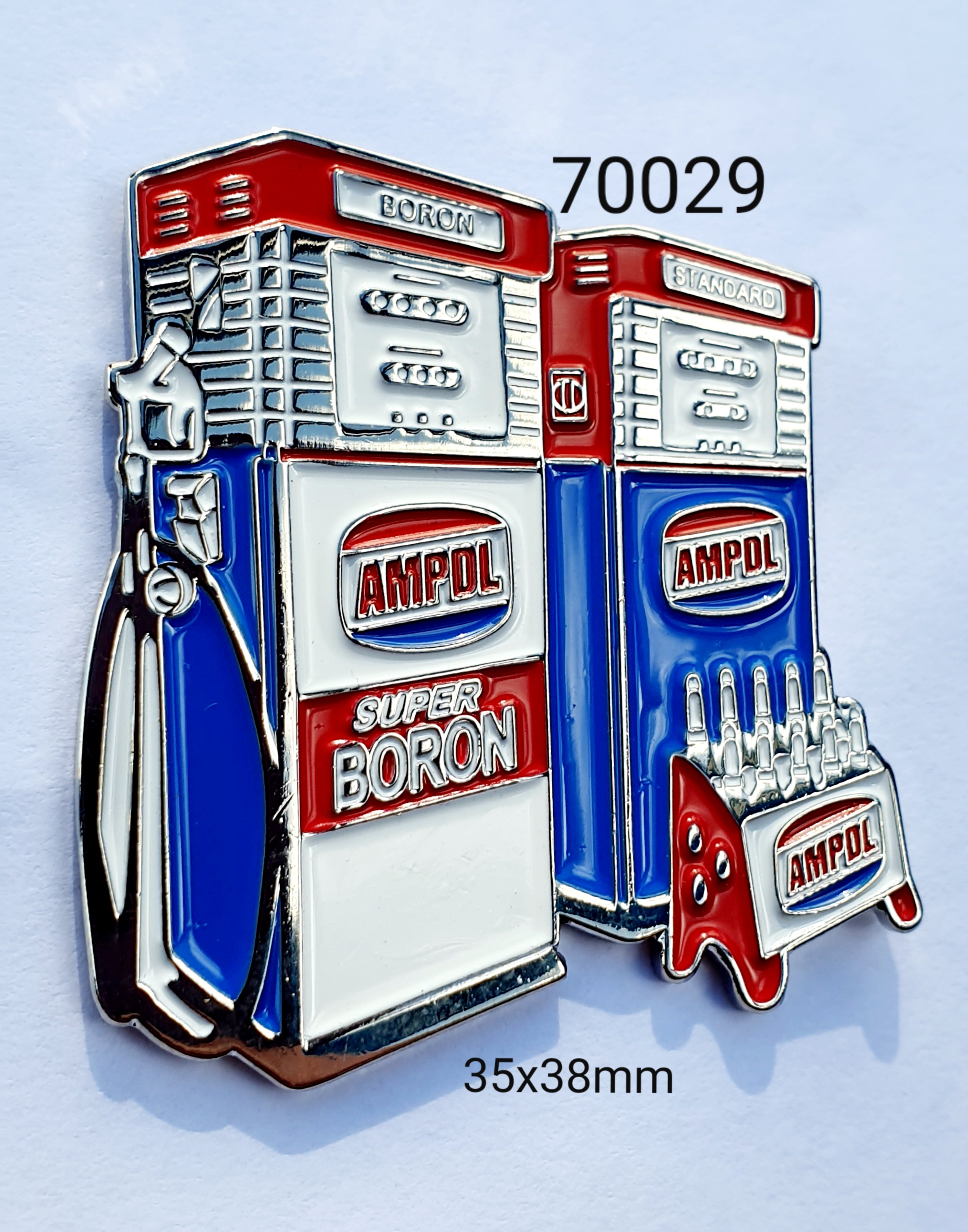 70029 Ampol Fuel Bowser Lapel Pin / Badge