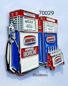 70029 Ampol Fuel Bowser Lapel Pin / Badge