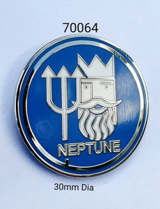 70064 Neptune Lapel Pin / Badge