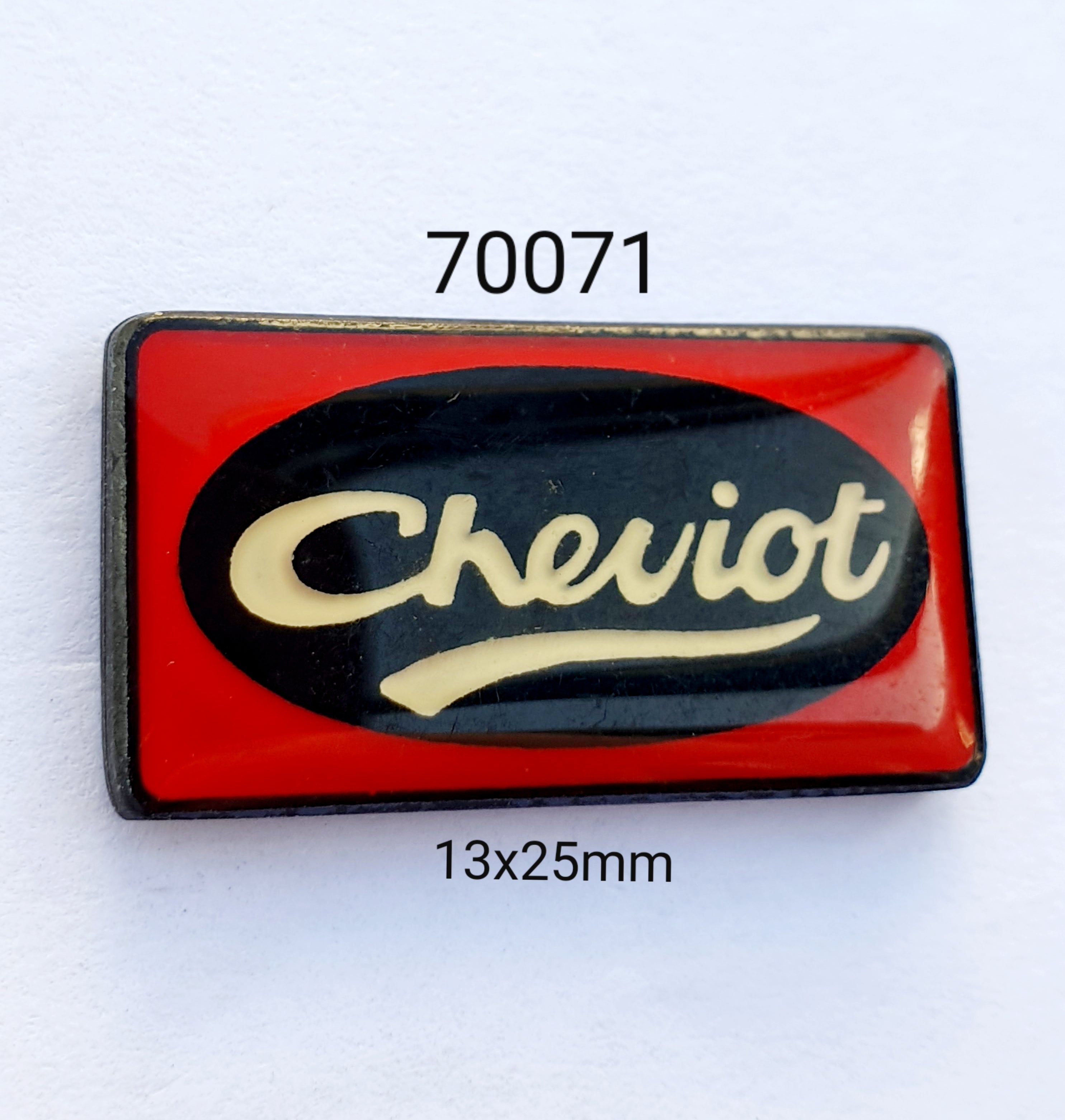 70071 Cheviot Lapel Pin / Badge